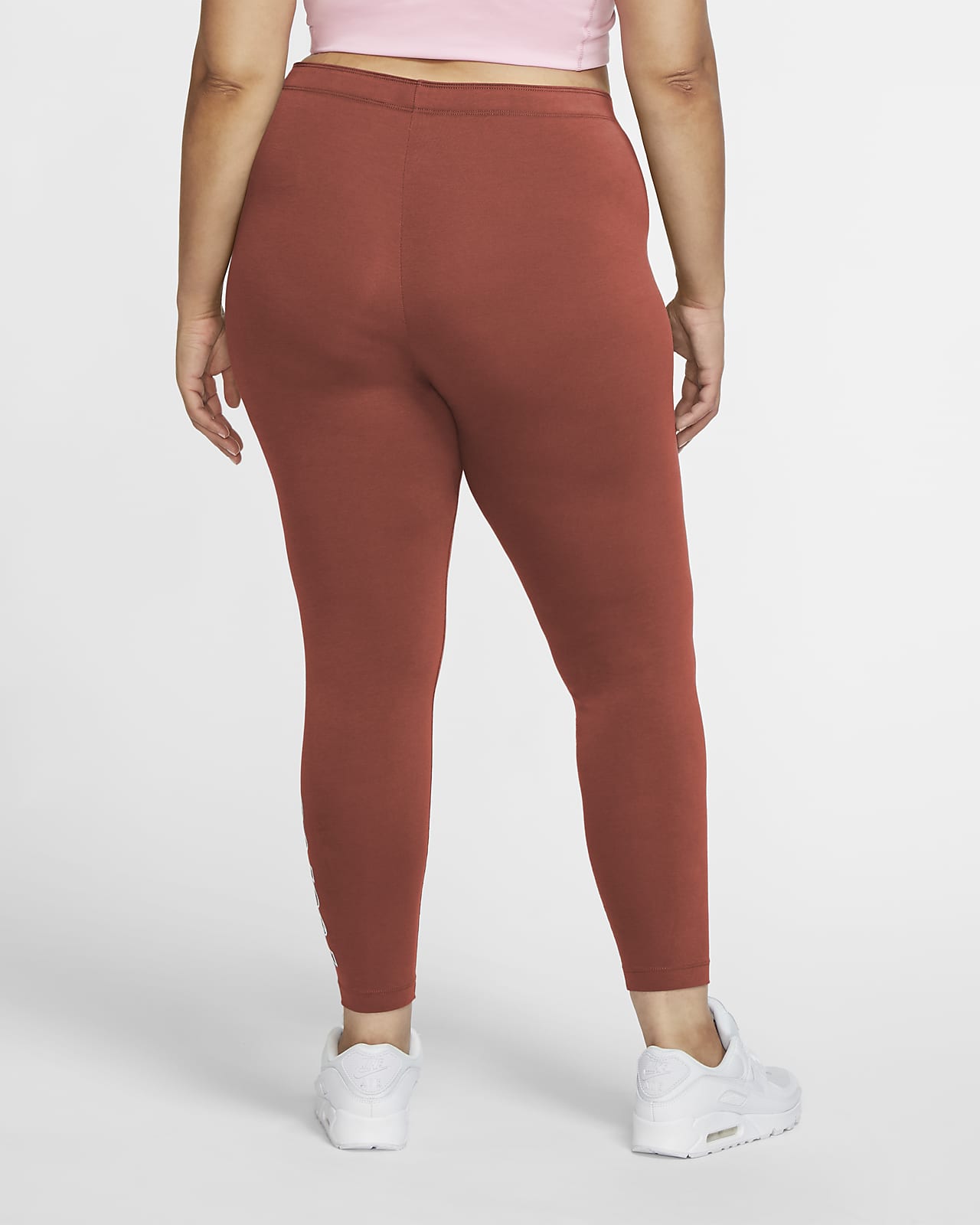 red nike leggings womens
