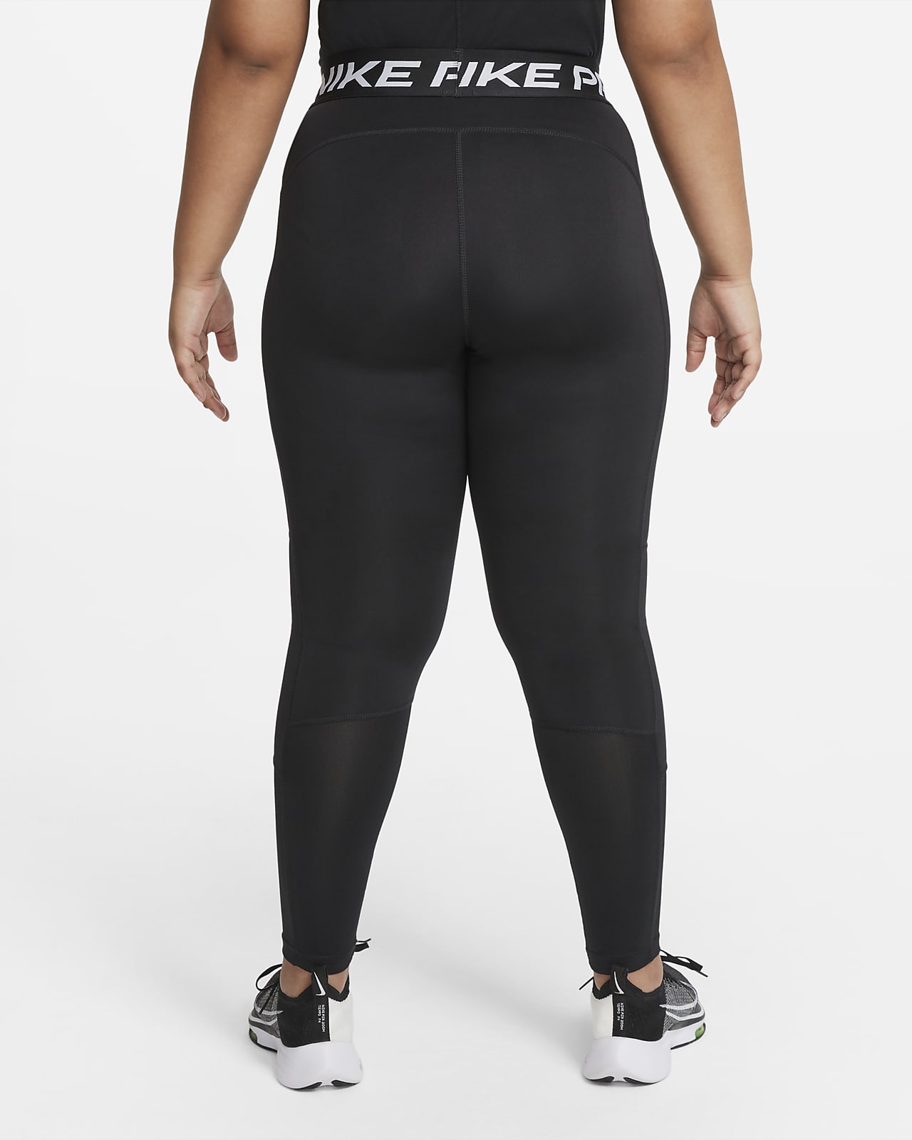 Nike Pro Dri-Fit Womens Leggings Size Medium Full Lenght Gray and