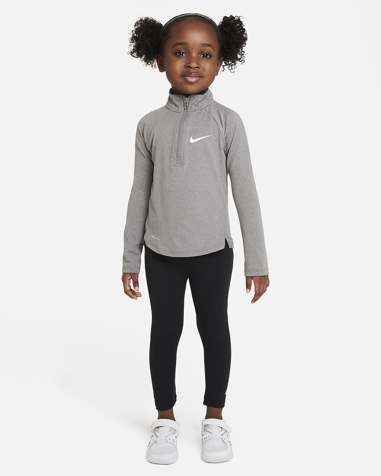 Shop Nike Girls' Leg a See Leggings 36C723-042 grey | SNIPES USA