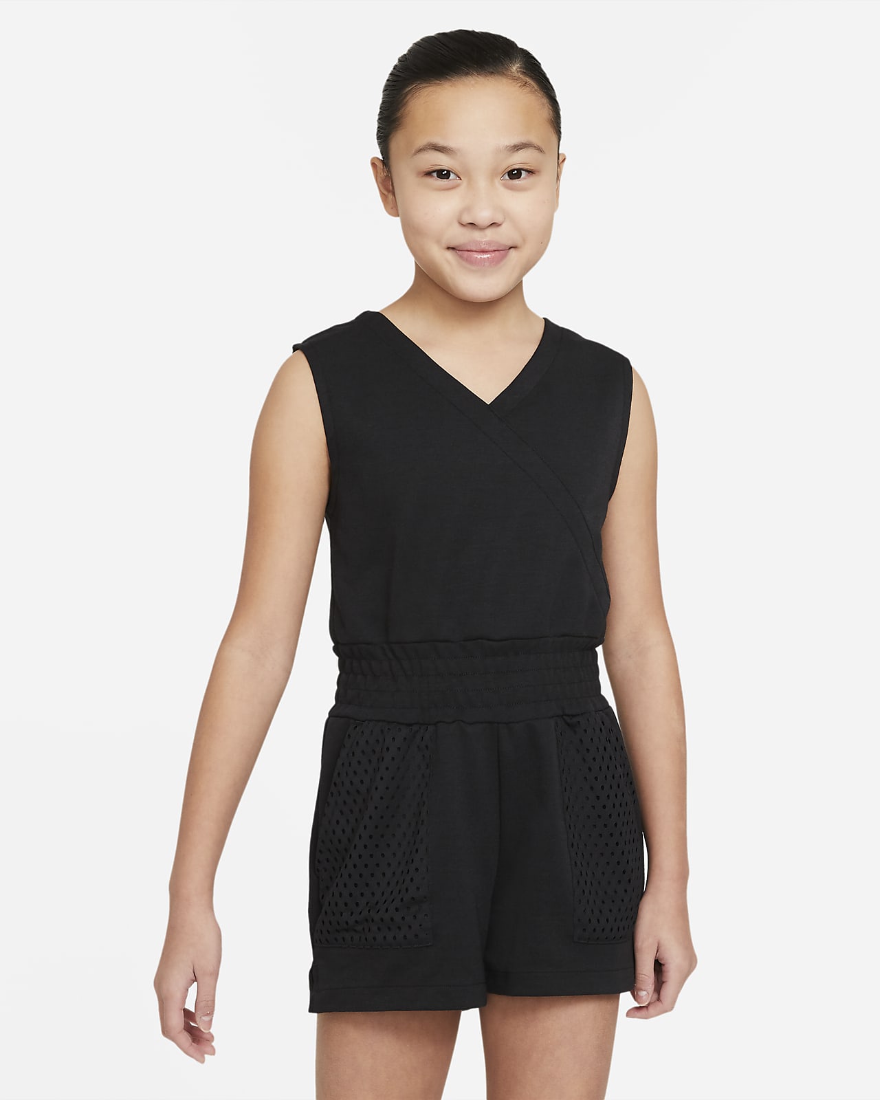 Combishort De Training Nike Dri Fit Pour Fille Plus Agee Nike Lu