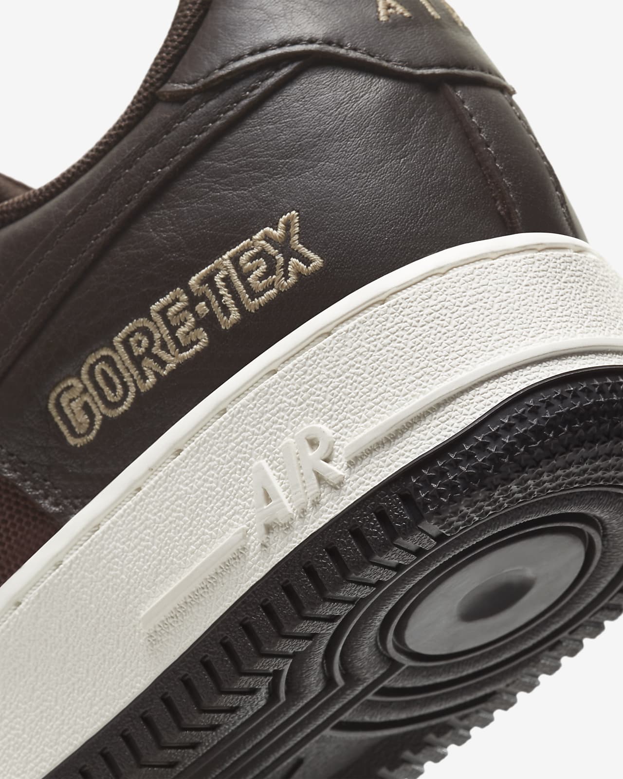 nike air force 1 flyknit mens brown