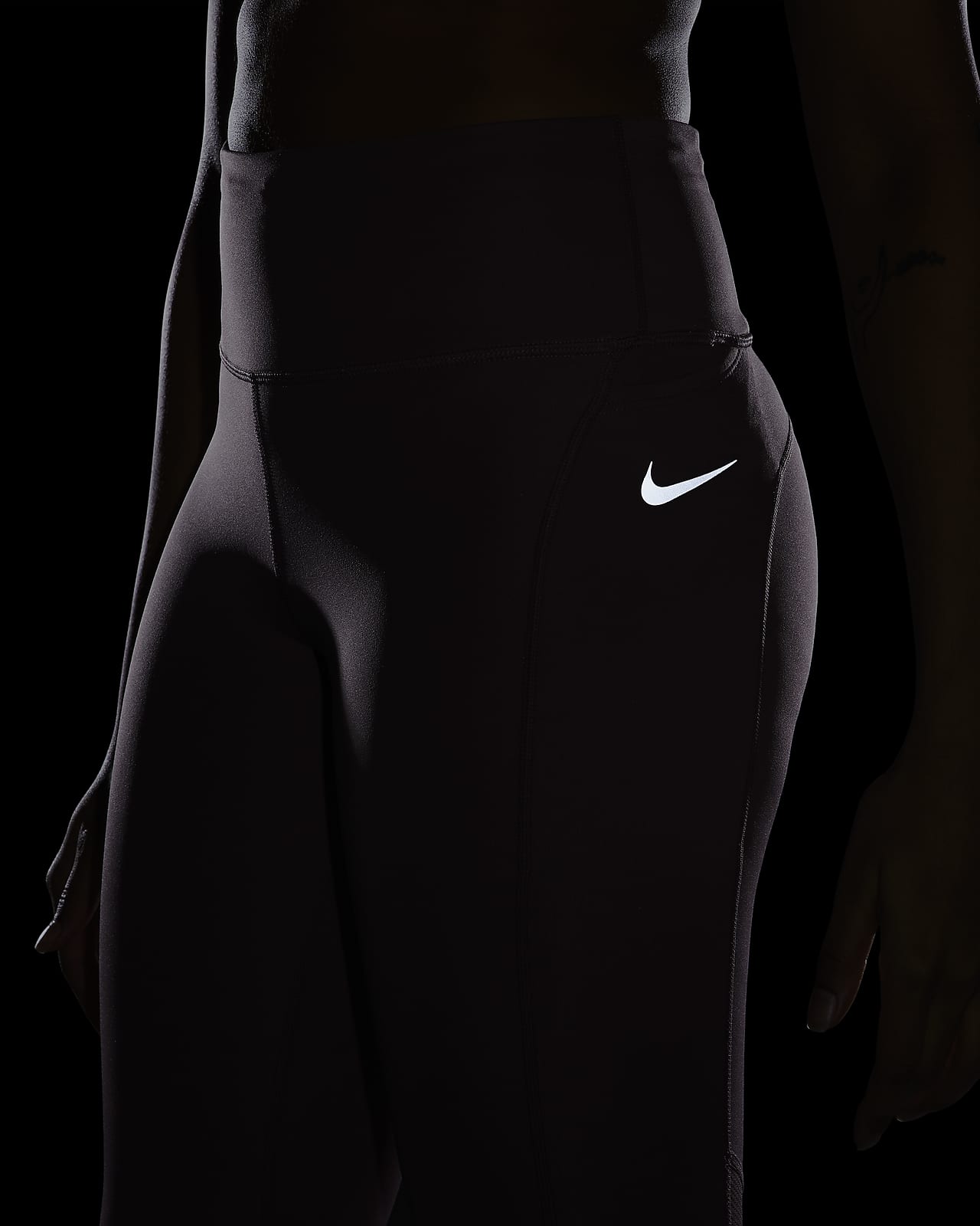 Nike Performance Leggings - violet dust/black/mauve 