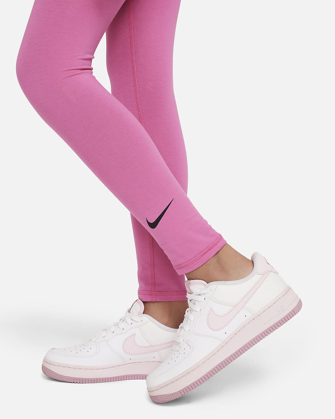 Nike Sportswear Favorites leggings med høyt liv til store barn (jente). Nike  NO
