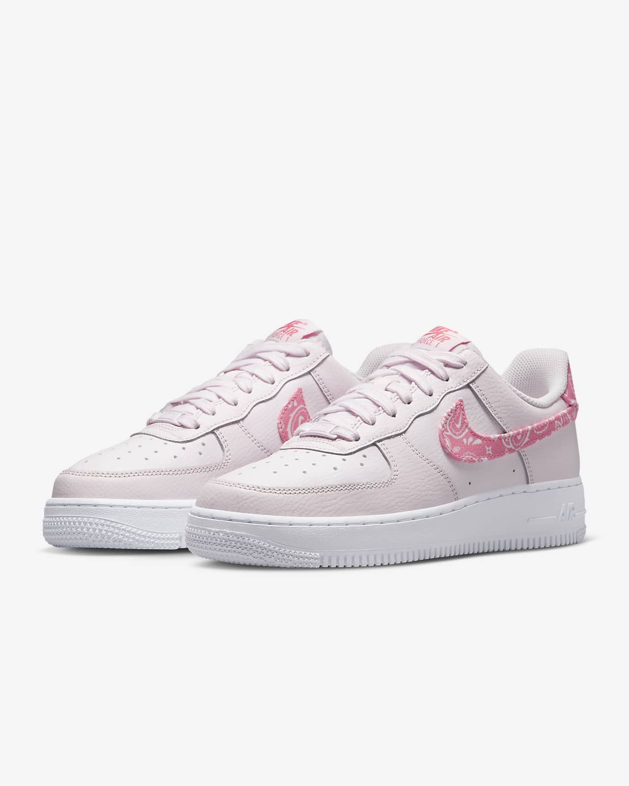 pink detail air force ones