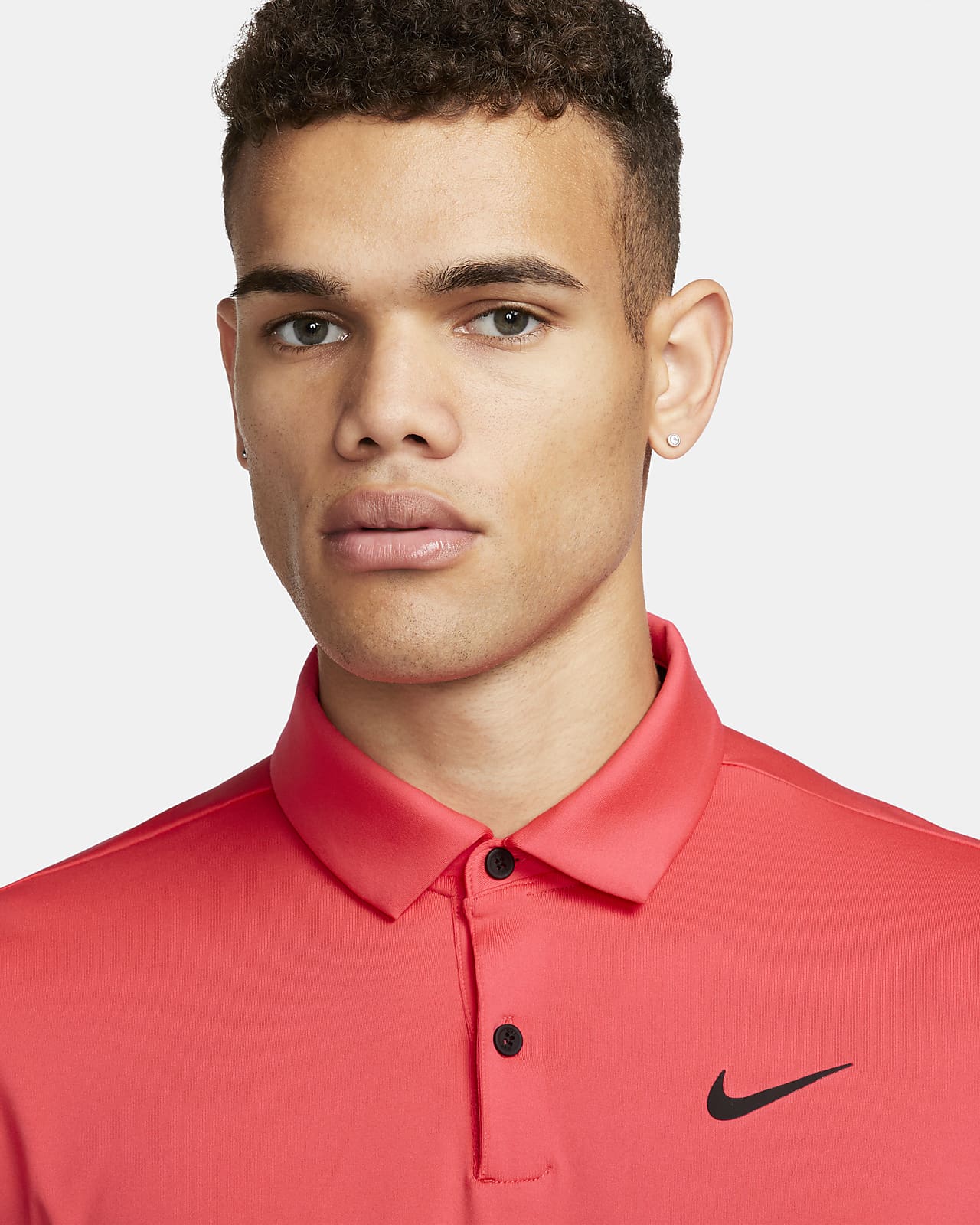 Nike Dri-FIT Tour einfarbiges Golf-Poloshirt für Herren