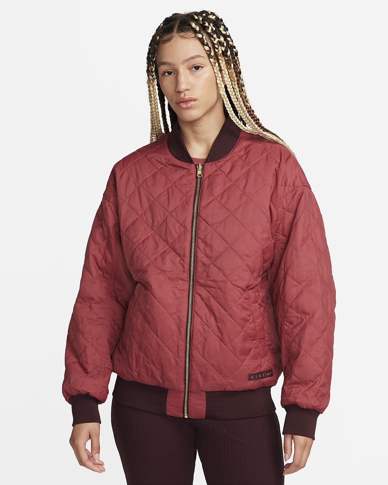 Nike Sportswear Essential SE Women's Loose Reversible Varsity Bomber Jacket