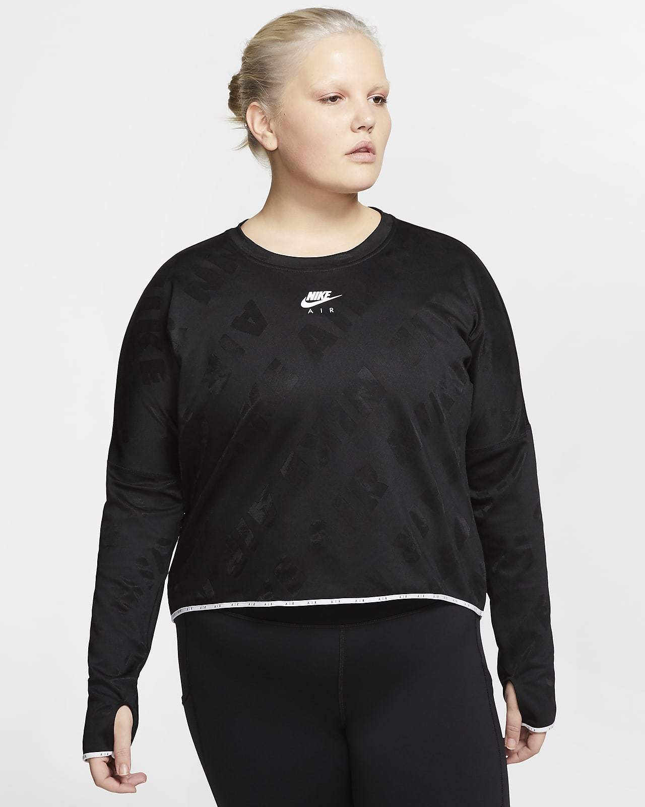 nike tailwind women's long sleeve running top