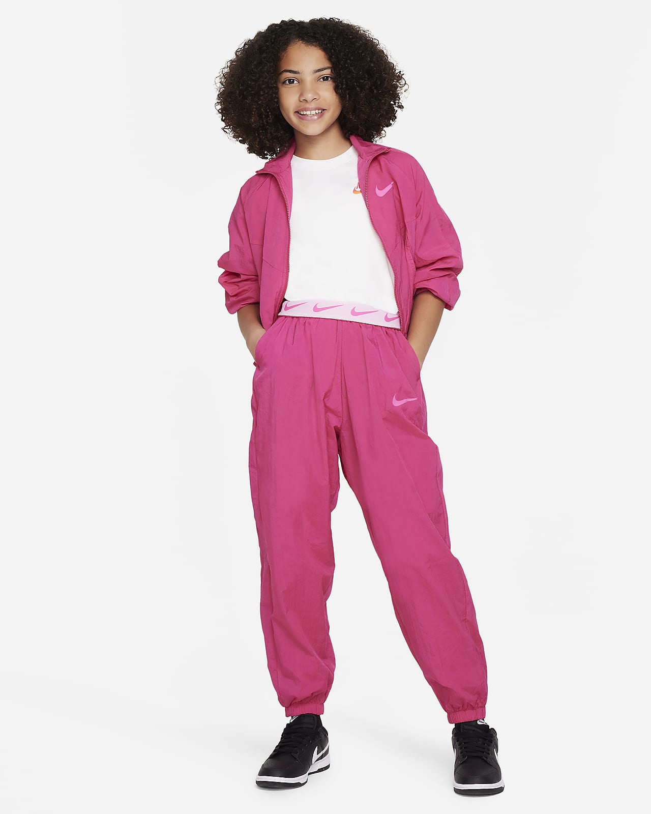 Buy Grey Track Pants for Girls by NIKE Online | Ajio.com