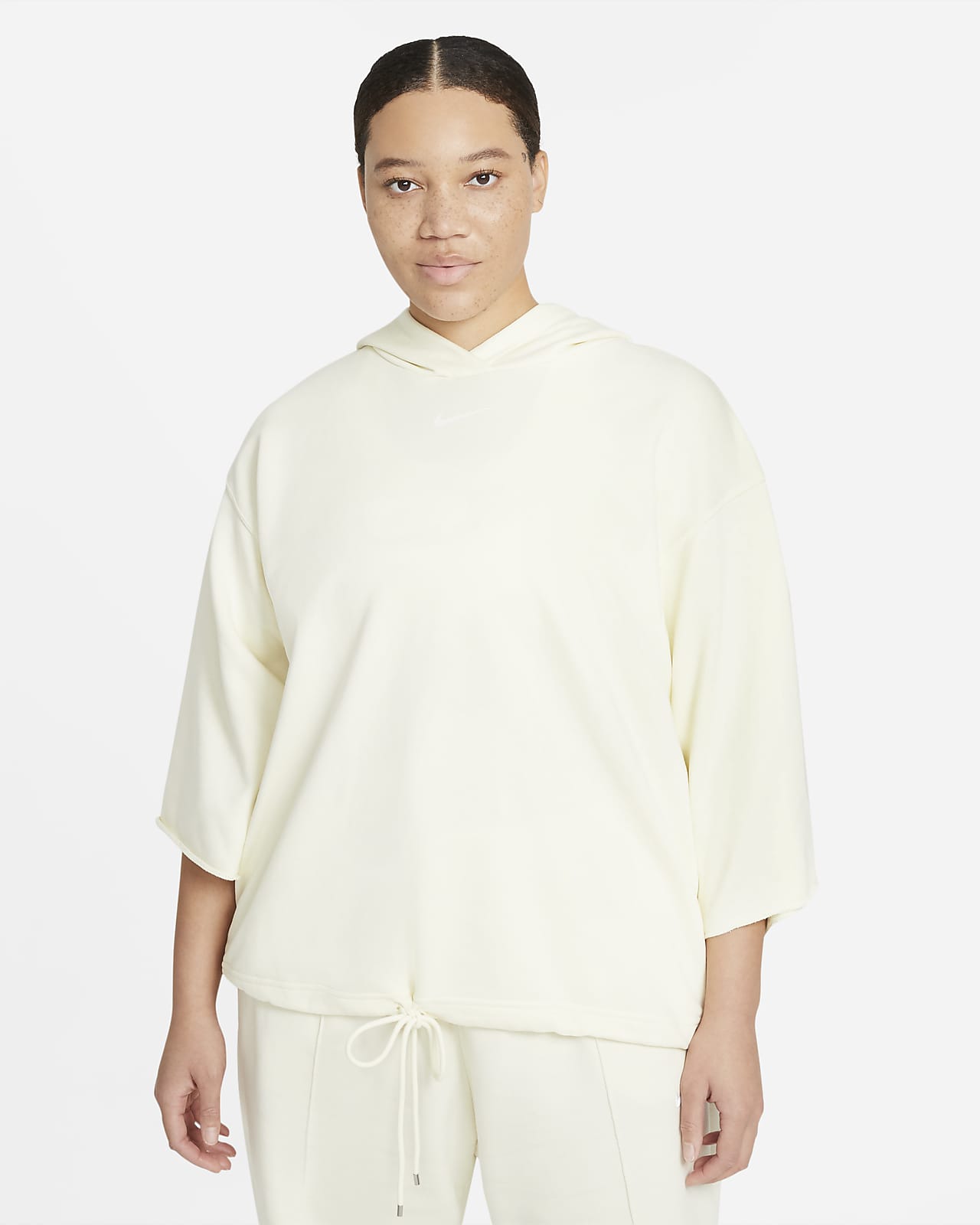 short sleeve hoodie women's nike