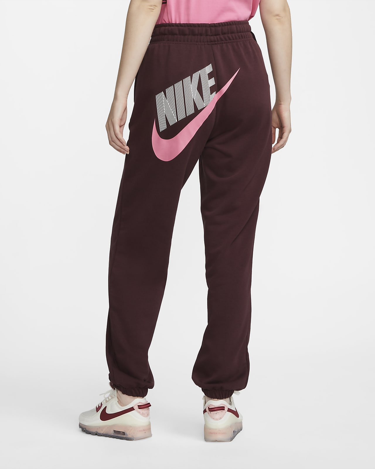 Nike Sportswear Ruimvallende dansbroek van fleece voor dames. Nike BE