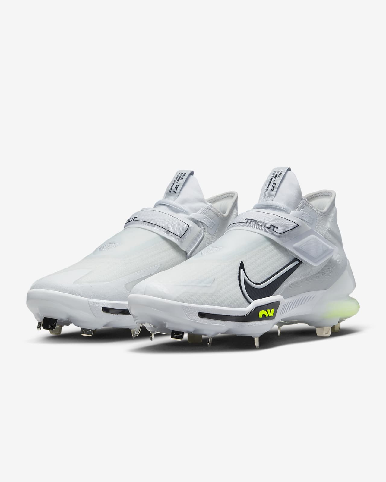 Men's 8.0 (W 9.0) Metal Nike Trout 27 Airzoom Cleat Height Footwear