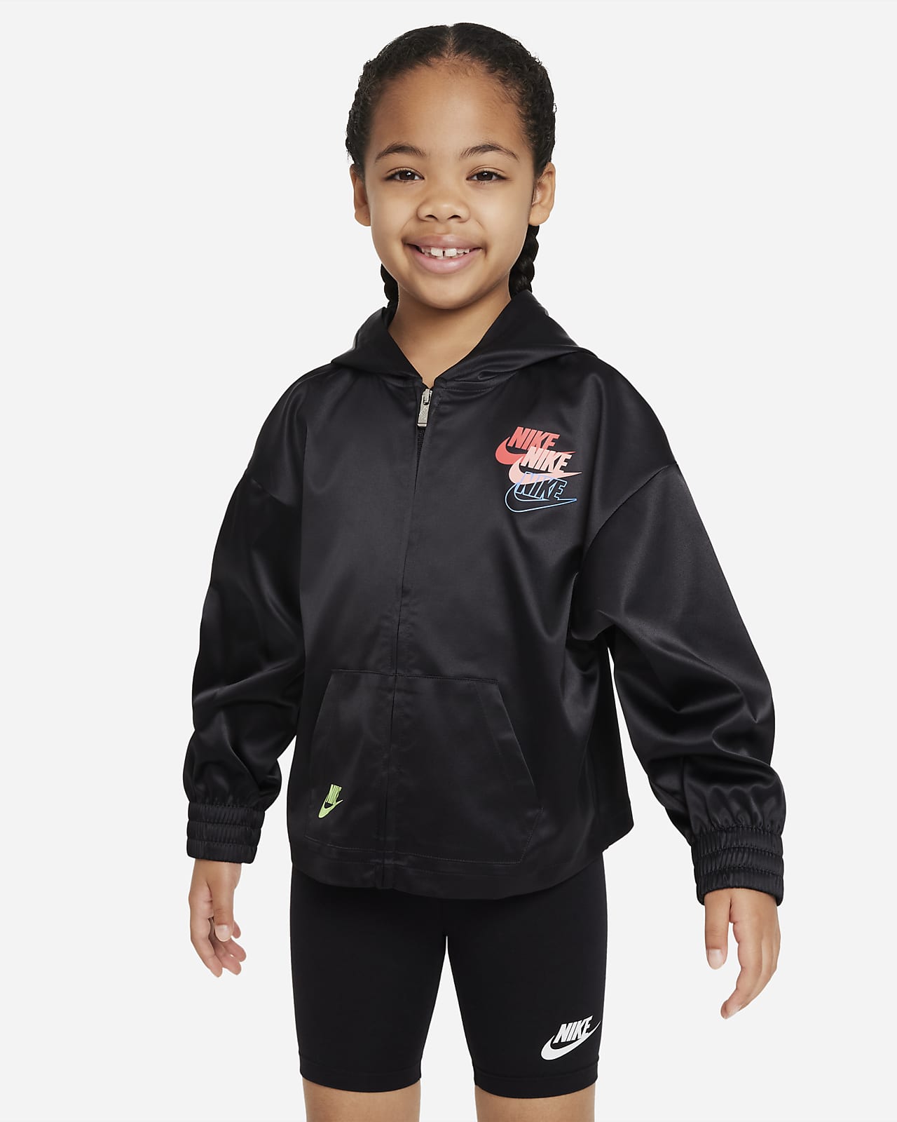 Nike Younger Kids' Glowtime Sateen Jacket
