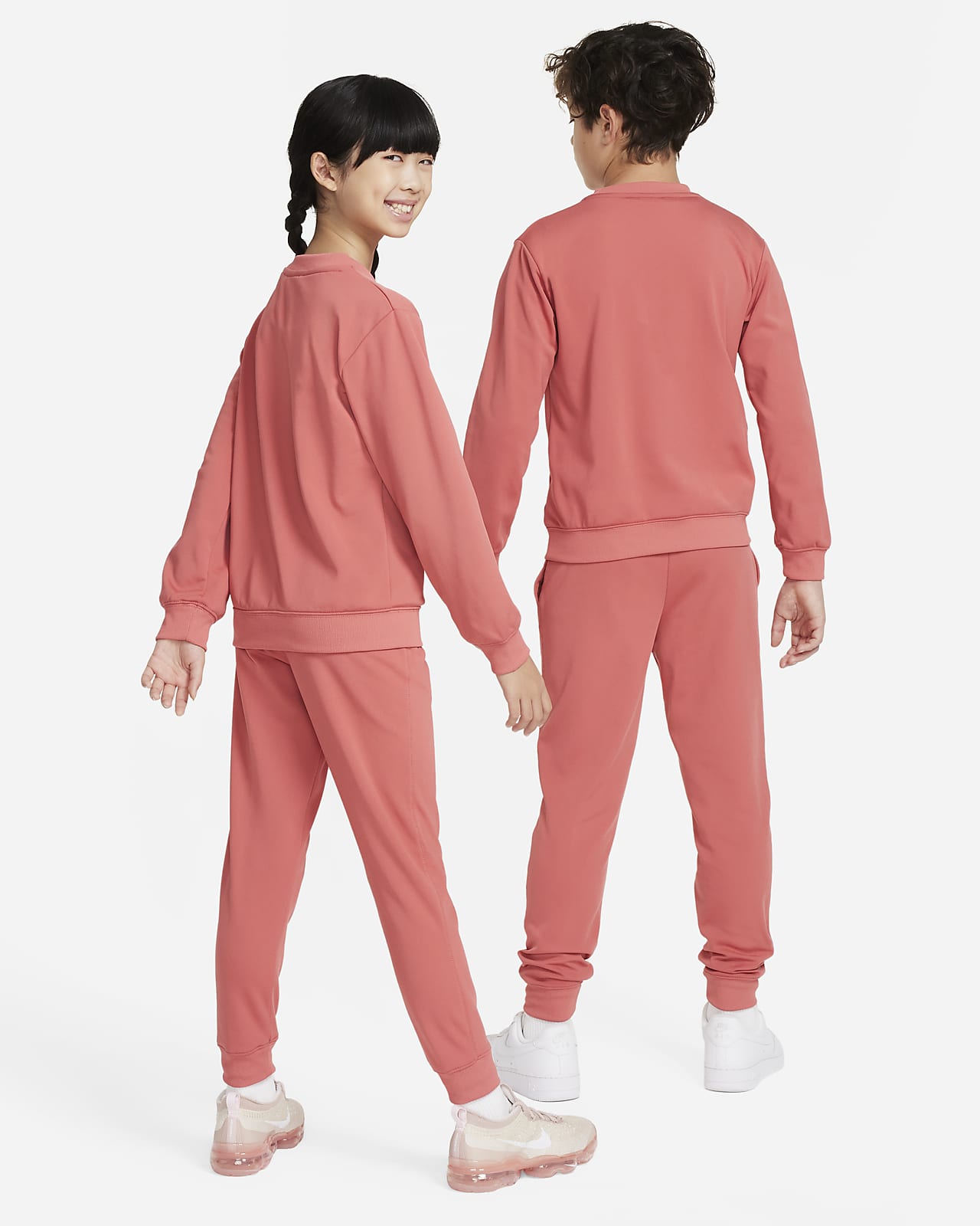 Nike Sportswear Full Track Suit Girls Girls' Tracksuit Set Pink