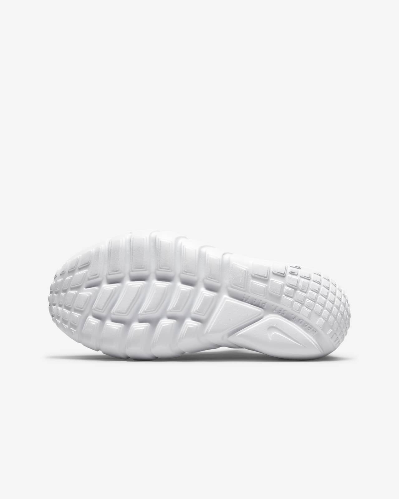 KF-Flexible White Sports Shoes