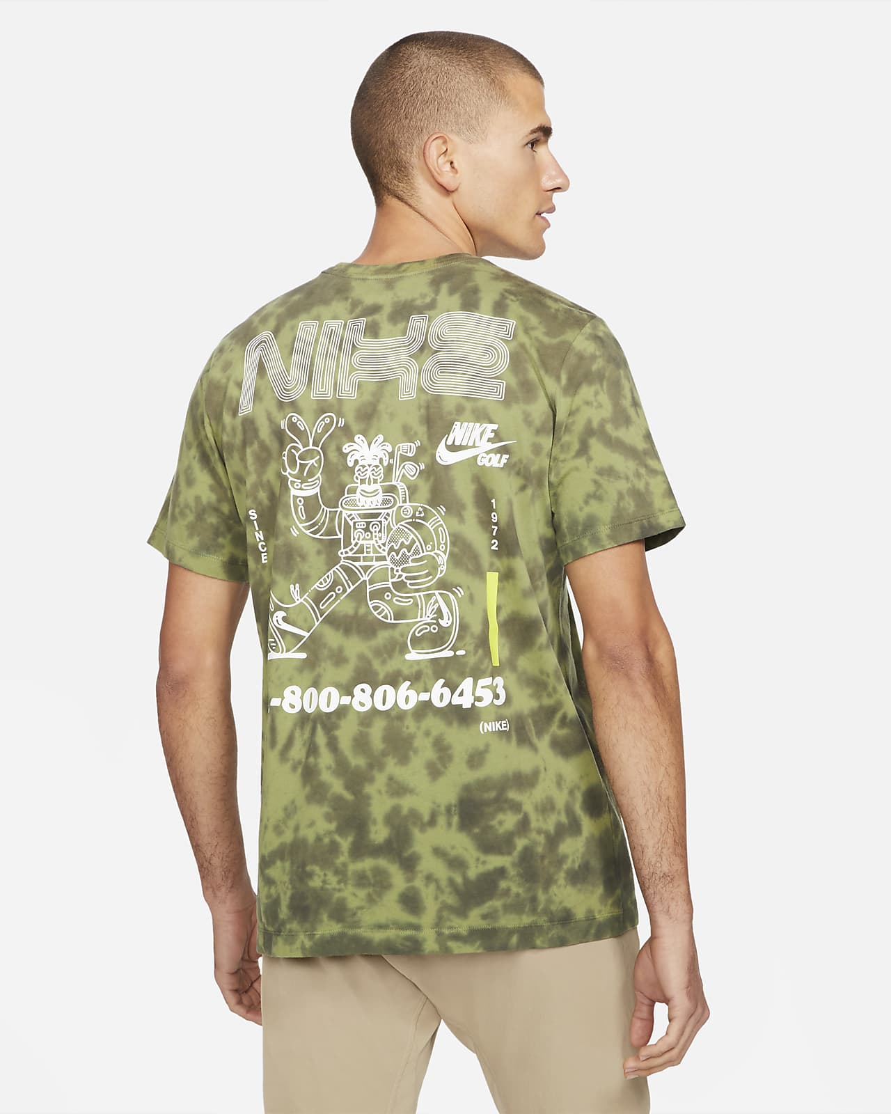tie dye golf shirt nike