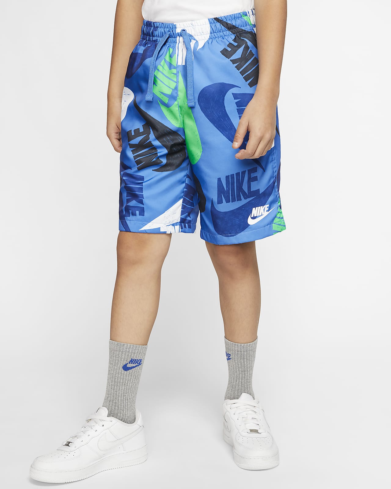 nike woven printed shorts