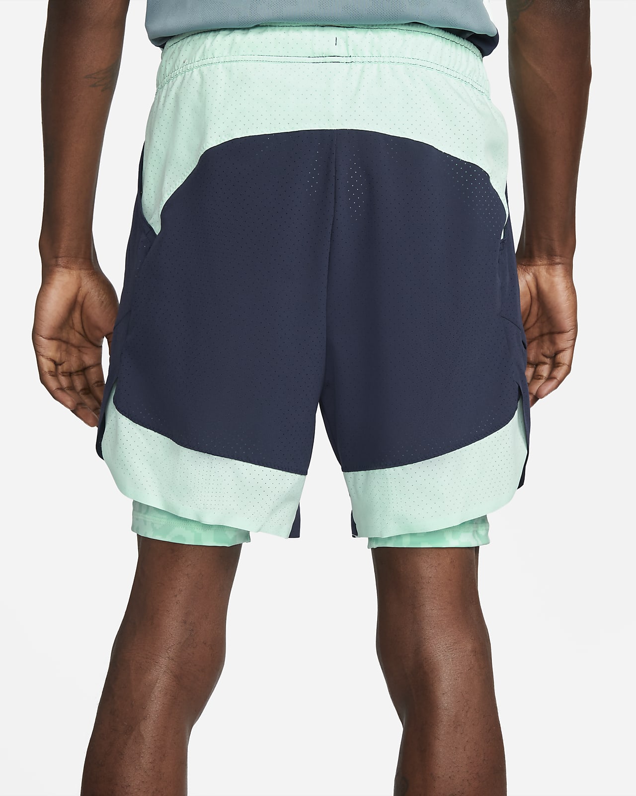 NikeCourt Dri-FIT Slam Pantalón corto de tenis 2 en 1 - Hombre. Nike ES