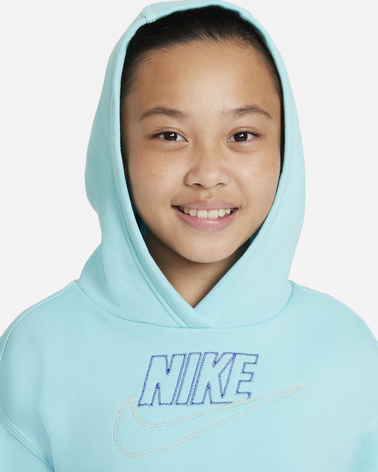 turquoise nike hoodie