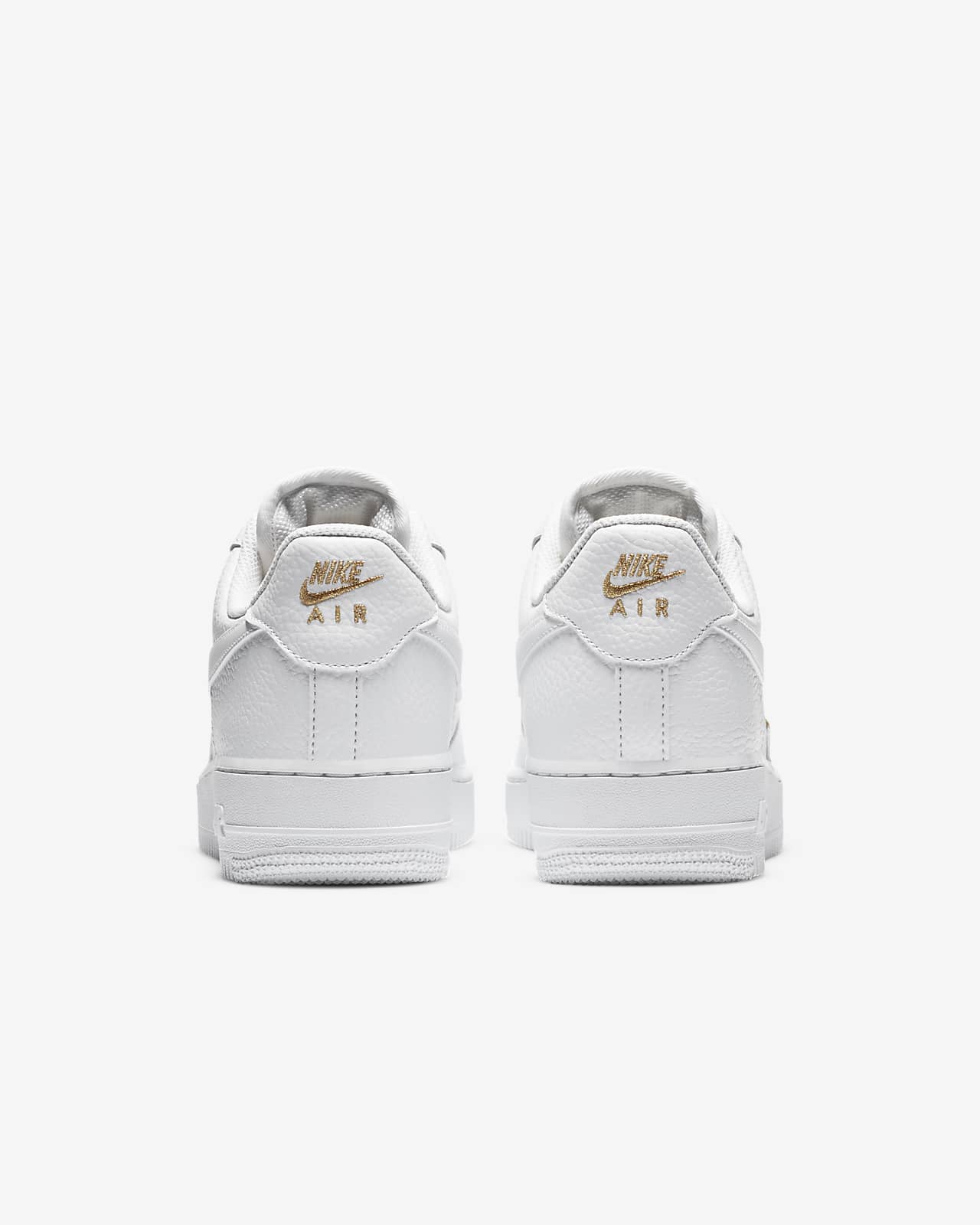 air force 1 white and gold womens