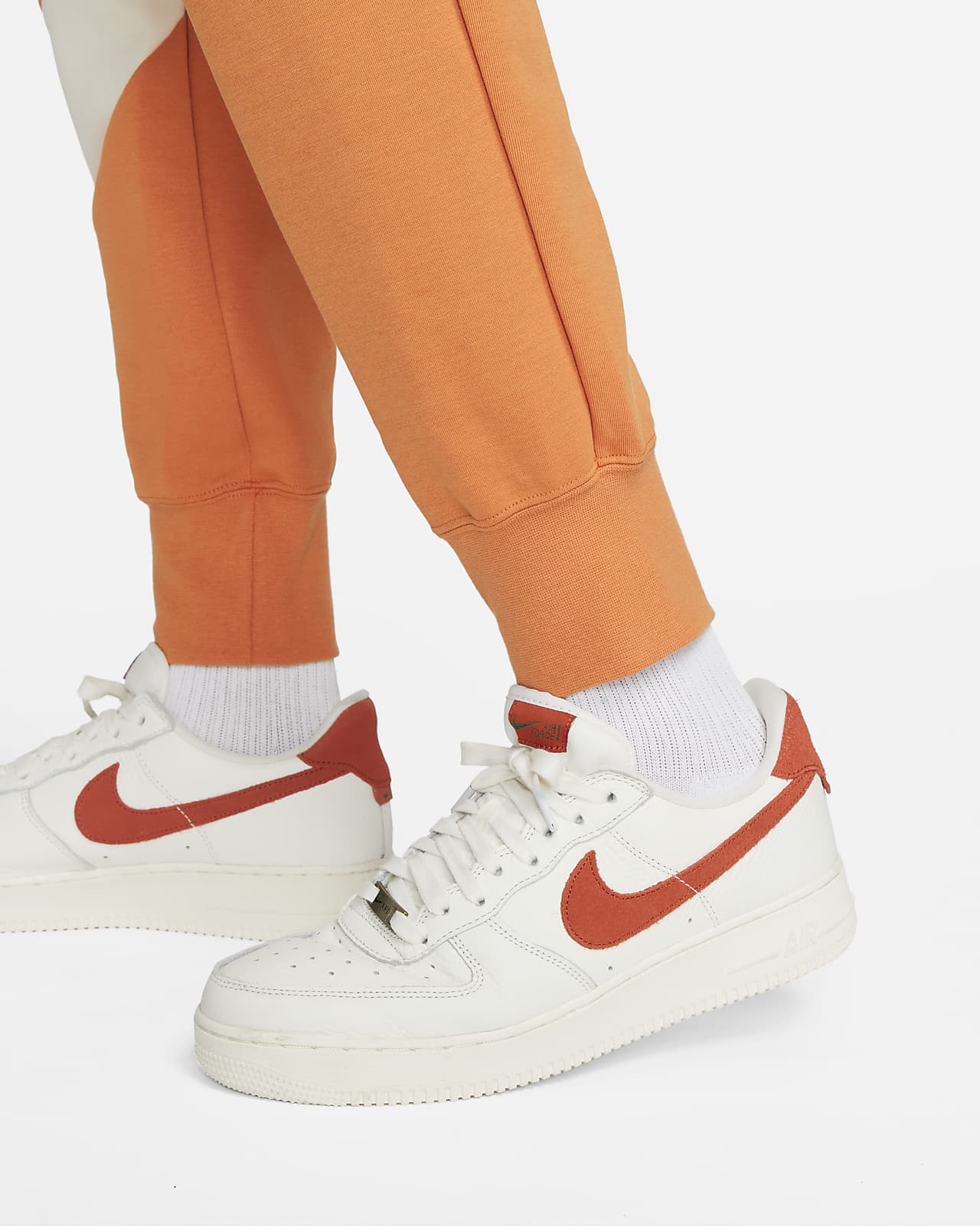 nike sportswear swoosh orange