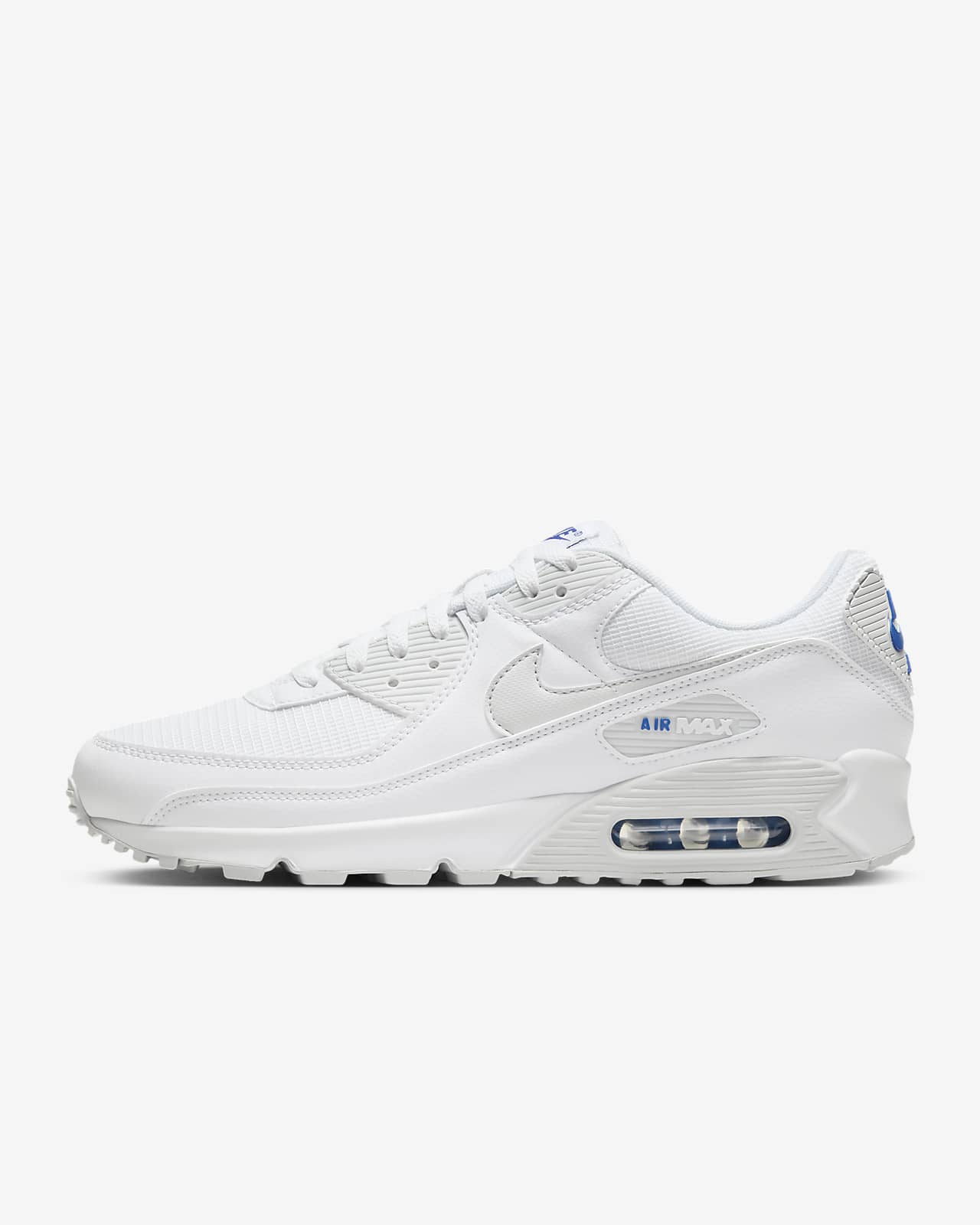 Nike air max 90s best sale all white