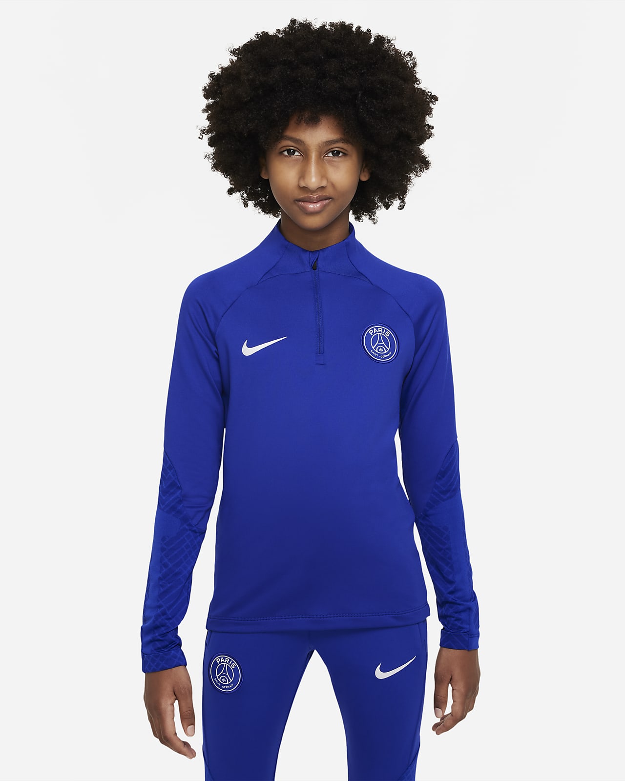 Uitbarsten Leraar op school Brandewijn Paris Saint-Germain Strike Nike Dri-FIT knit voetbaltrainingstop voor kids.  Nike NL