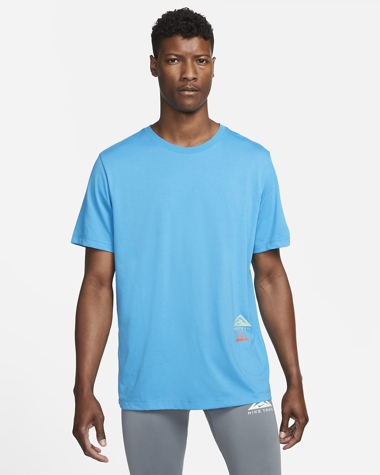 nike blue shirts dri fit