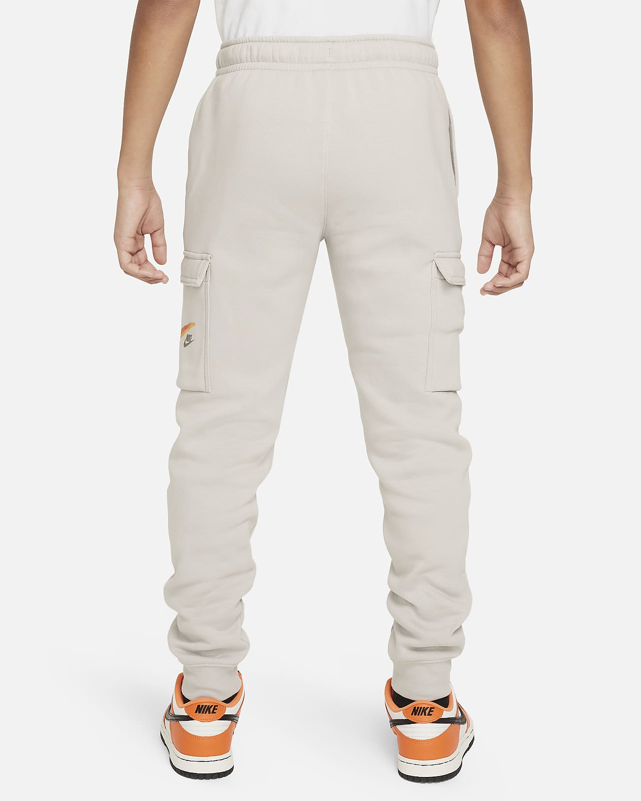 Pantalon cargo Nike Sportswear Club Fleece pour ado. Nike LU