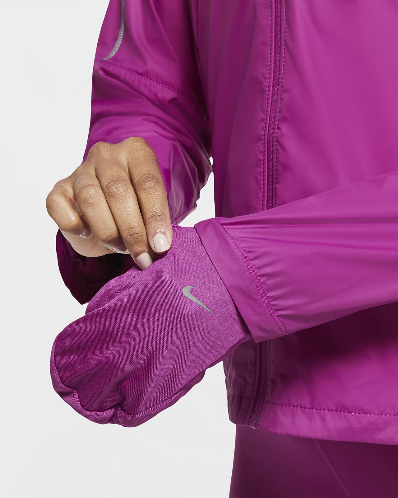 women's nike shield running jacket