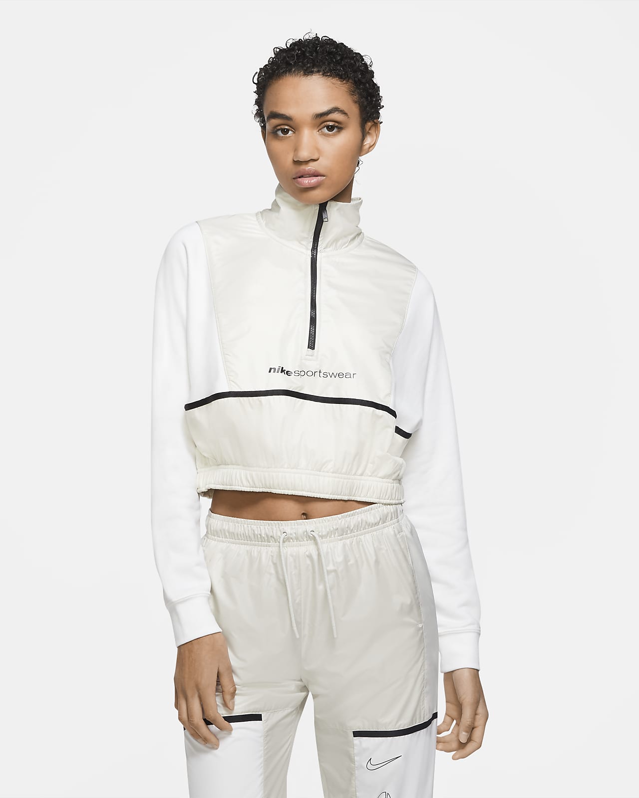 womens nike top with zip
