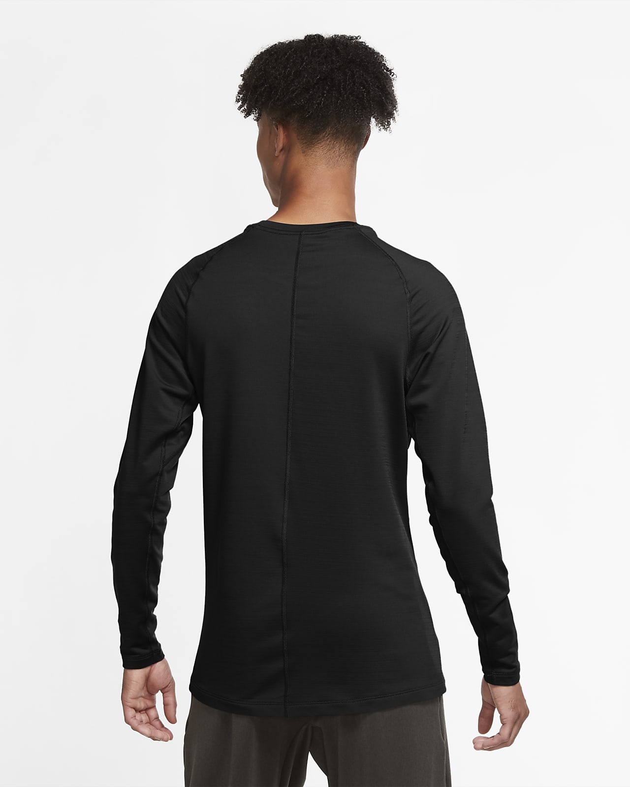 nike men's pro warm long sleeve top