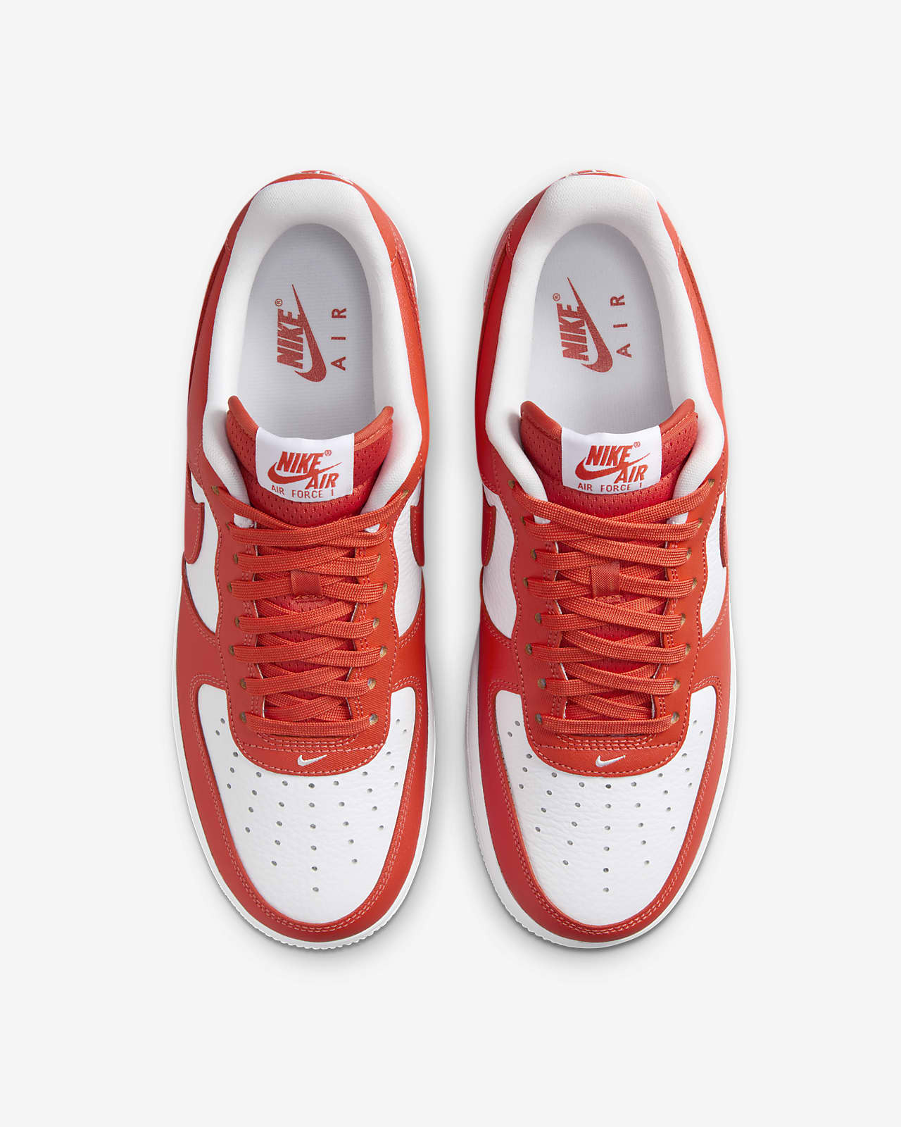 Nike air force 1 best sale rood heren