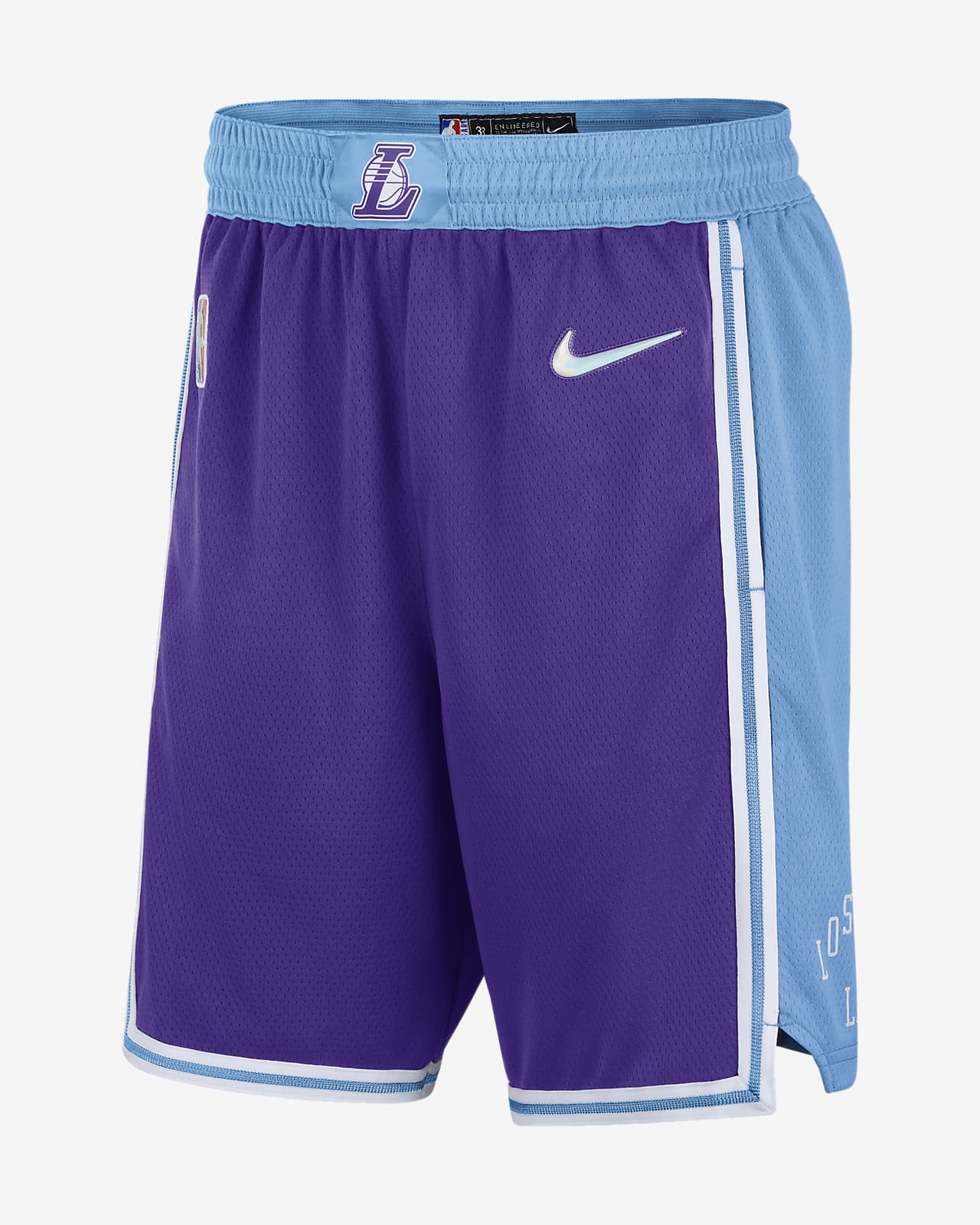 lakers nike swingman shorts