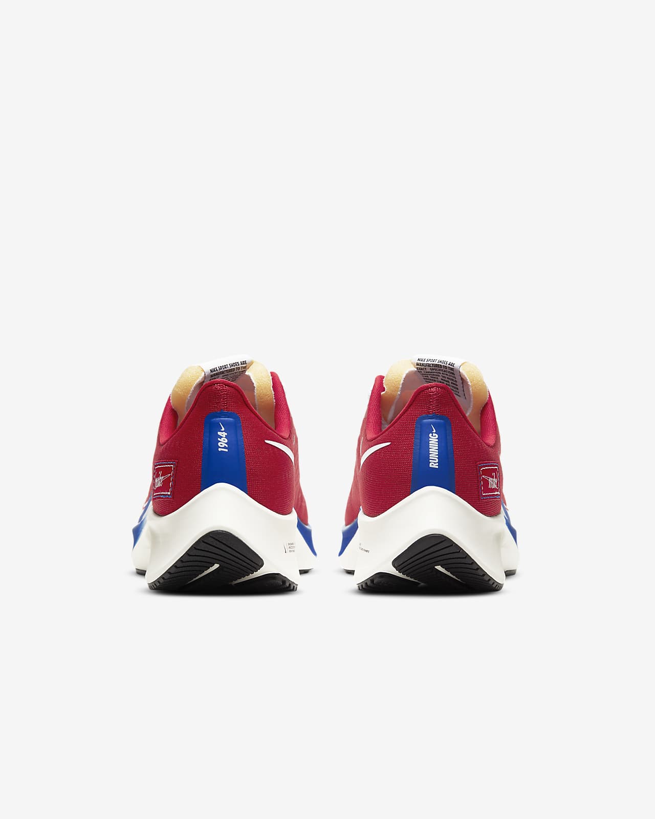 red and blue shoes nike
