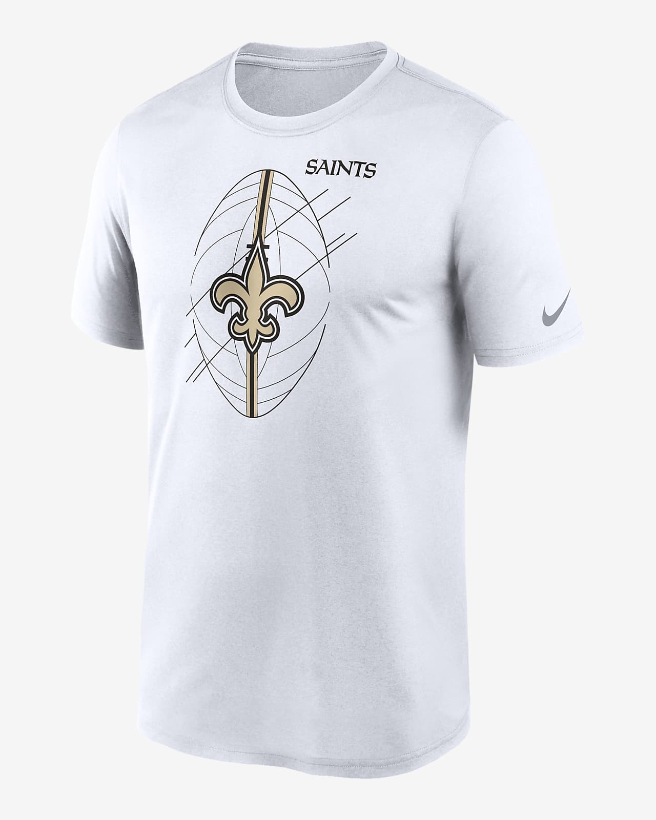 Nike, Shirts, Mens Nike Long Sleeve Saints Drifit Team Shirt Sz Lg 970