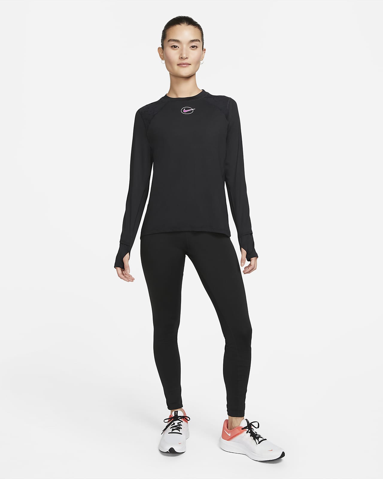 Nike Dri-FIT Icon Clash Women's Long-Sleeve Running Top. Nike IN