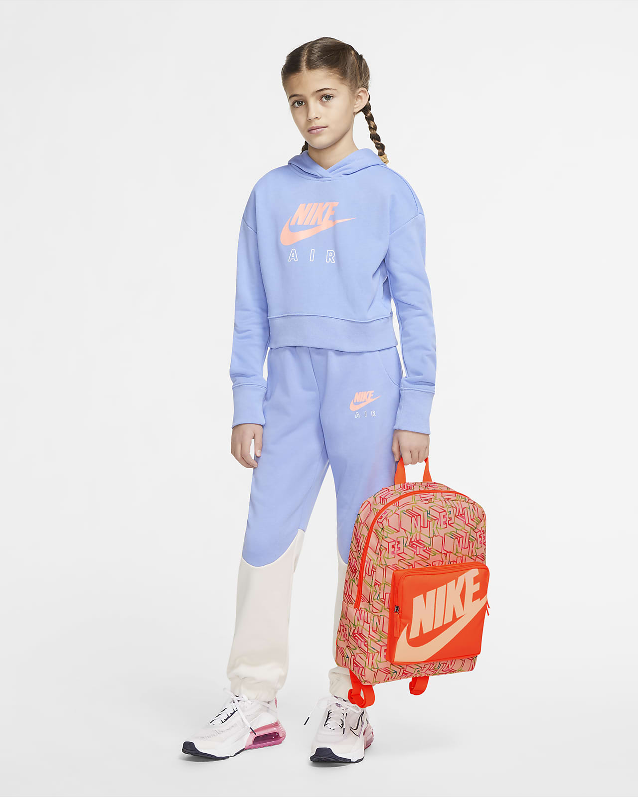 nike classic kids printed backpack