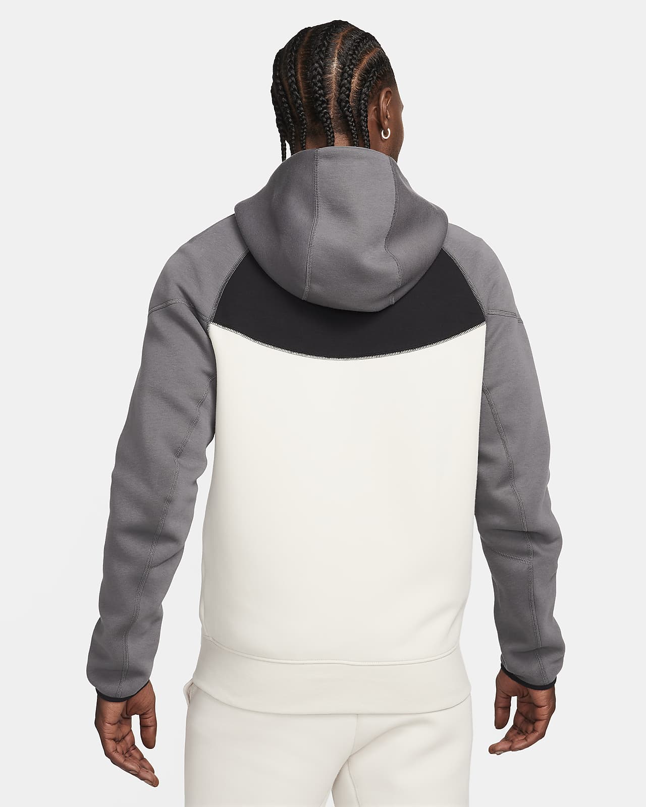 A4 Mens Tech Fleece Hoodie, Small, Graphite at  Men's Clothing store