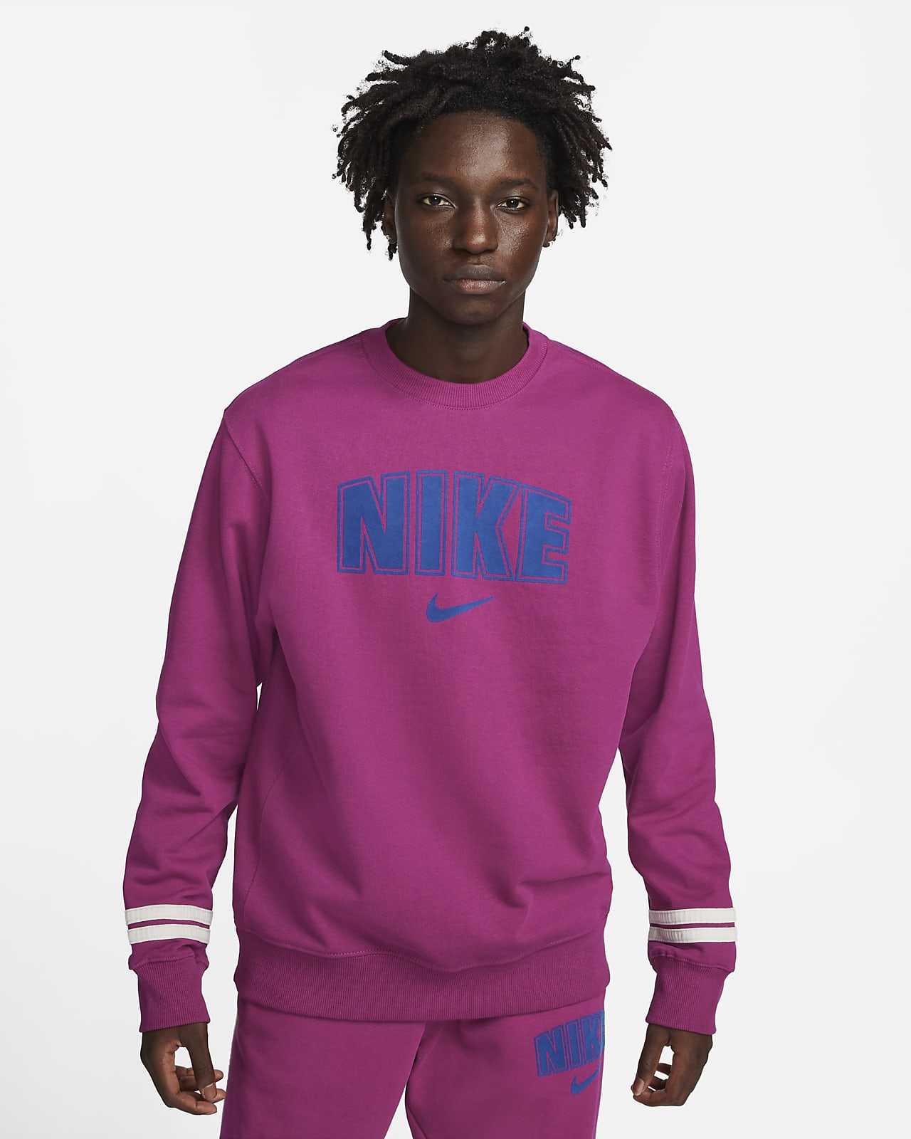 Yogur Inducir pierna Nike Sportswear Fleece-Sweatshirt für Herren. Nike AT