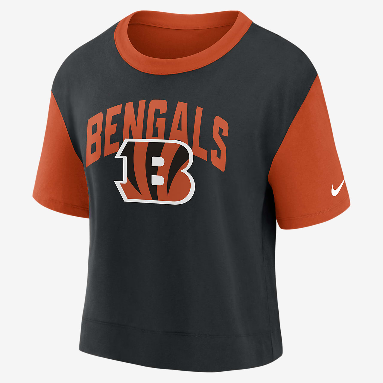 Nike Fashion (NFL Cincinnati Bengals) Women's High-Hip T-Shirt
