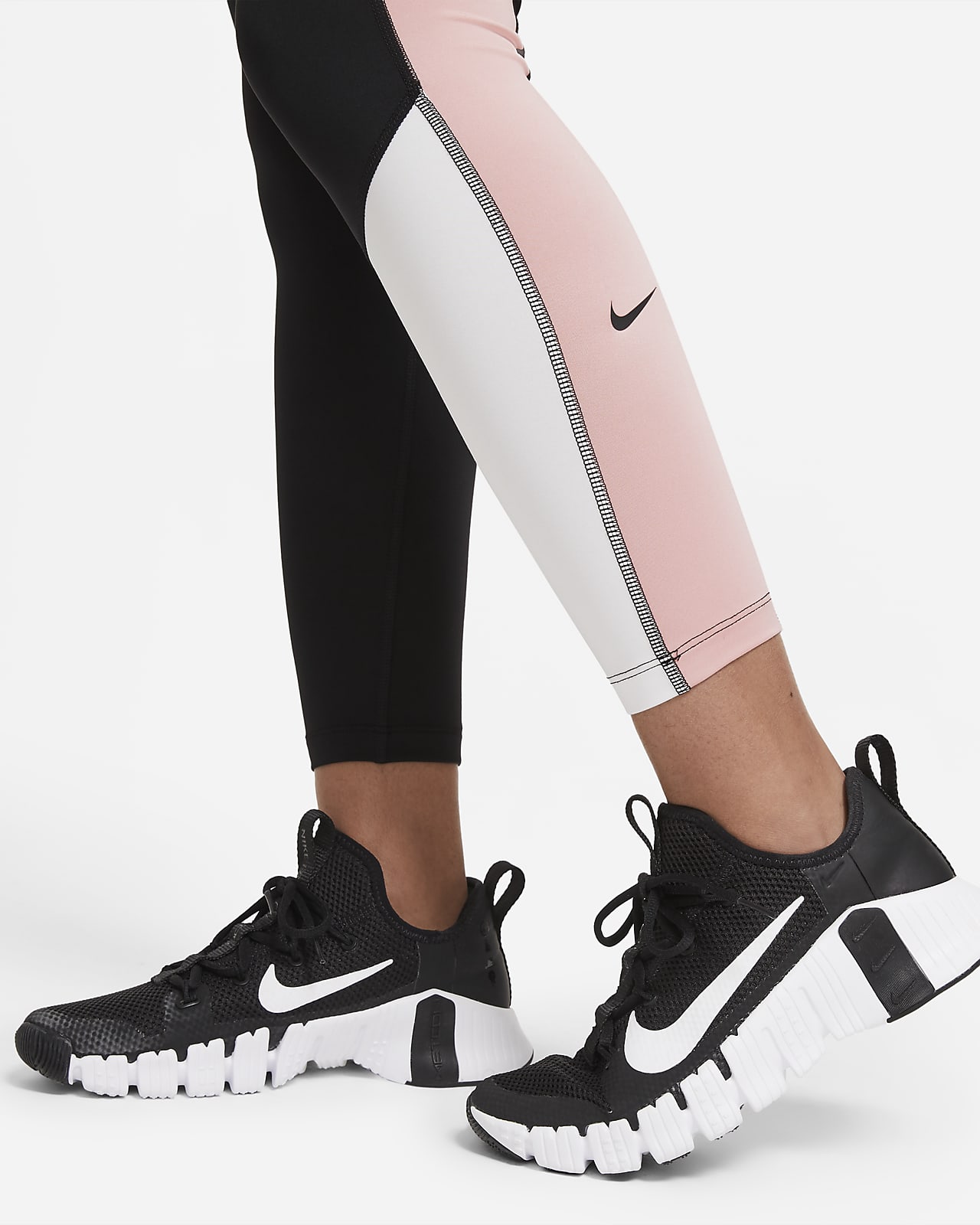 nike one color block tights