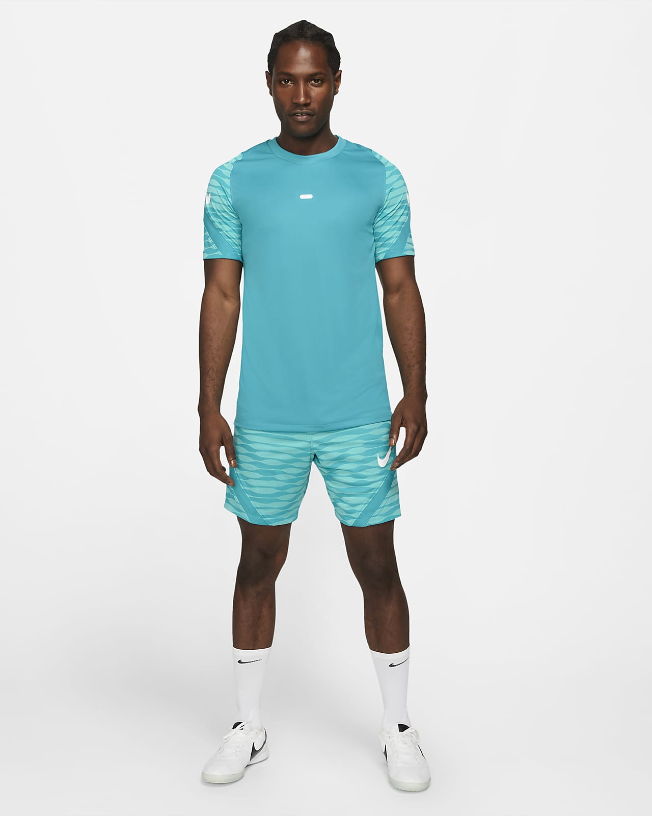 nike dri fit knit shorts mens