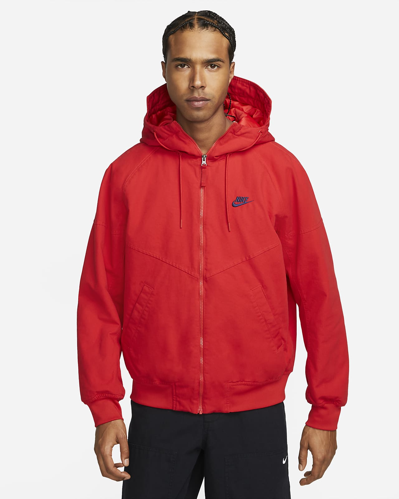 Nike Sportswear Windrunner Canvas Men's Hooded Jacket. LU