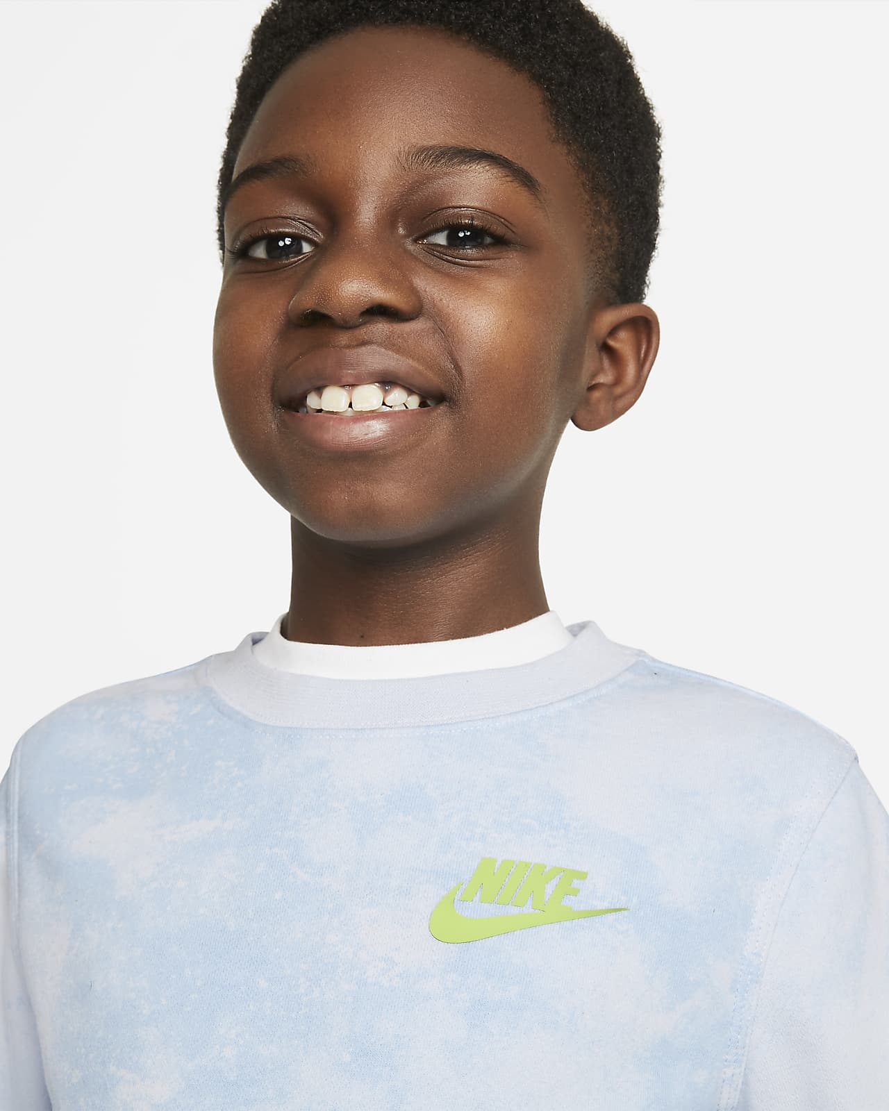 Sudadera Tie-Dye para niño talla grande Nike Sportswear Magic Club. Nike.com