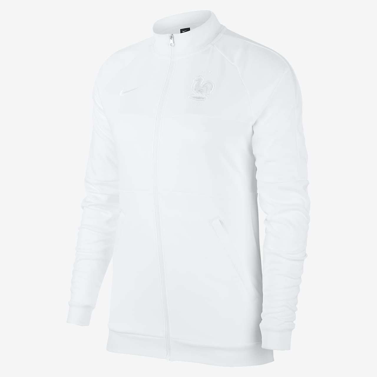 FFF fotballtreningsjakke til dame. Nike NO FFF langermet fotball T skjorte til dame. Nike NO