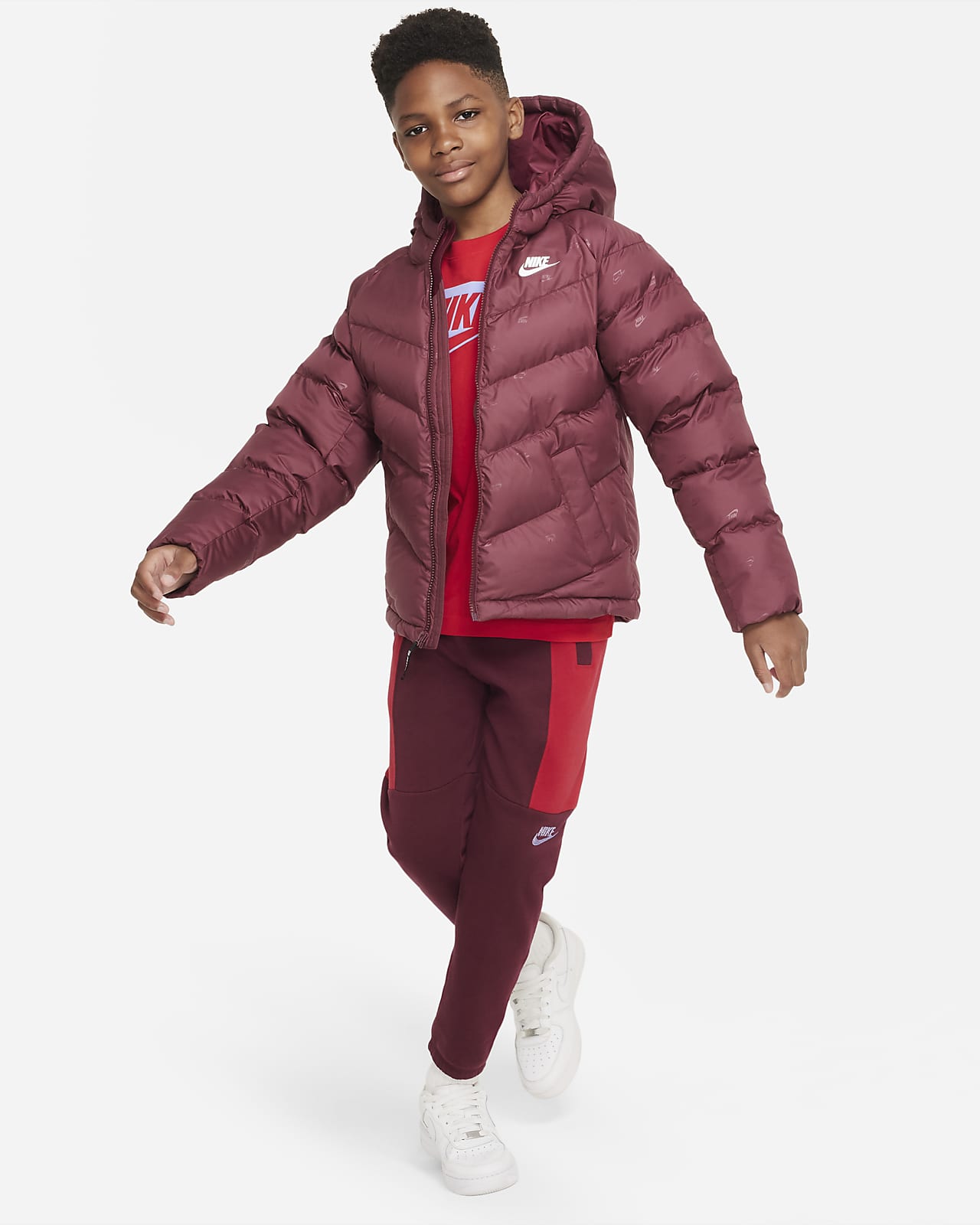 Nike Sportswear con capucha y relleno - Niño/a. Nike ES
