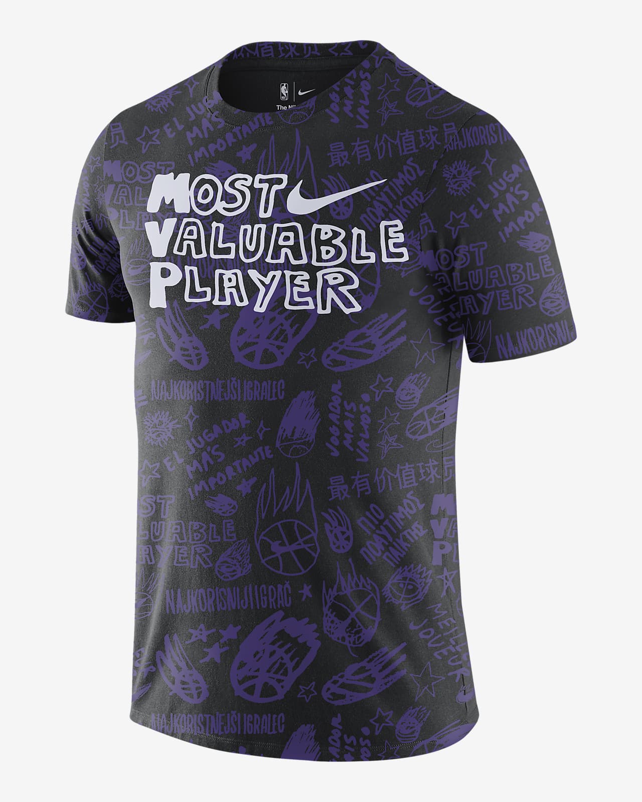 Playera con estampado para hombre Nike Courtside. Nike MX