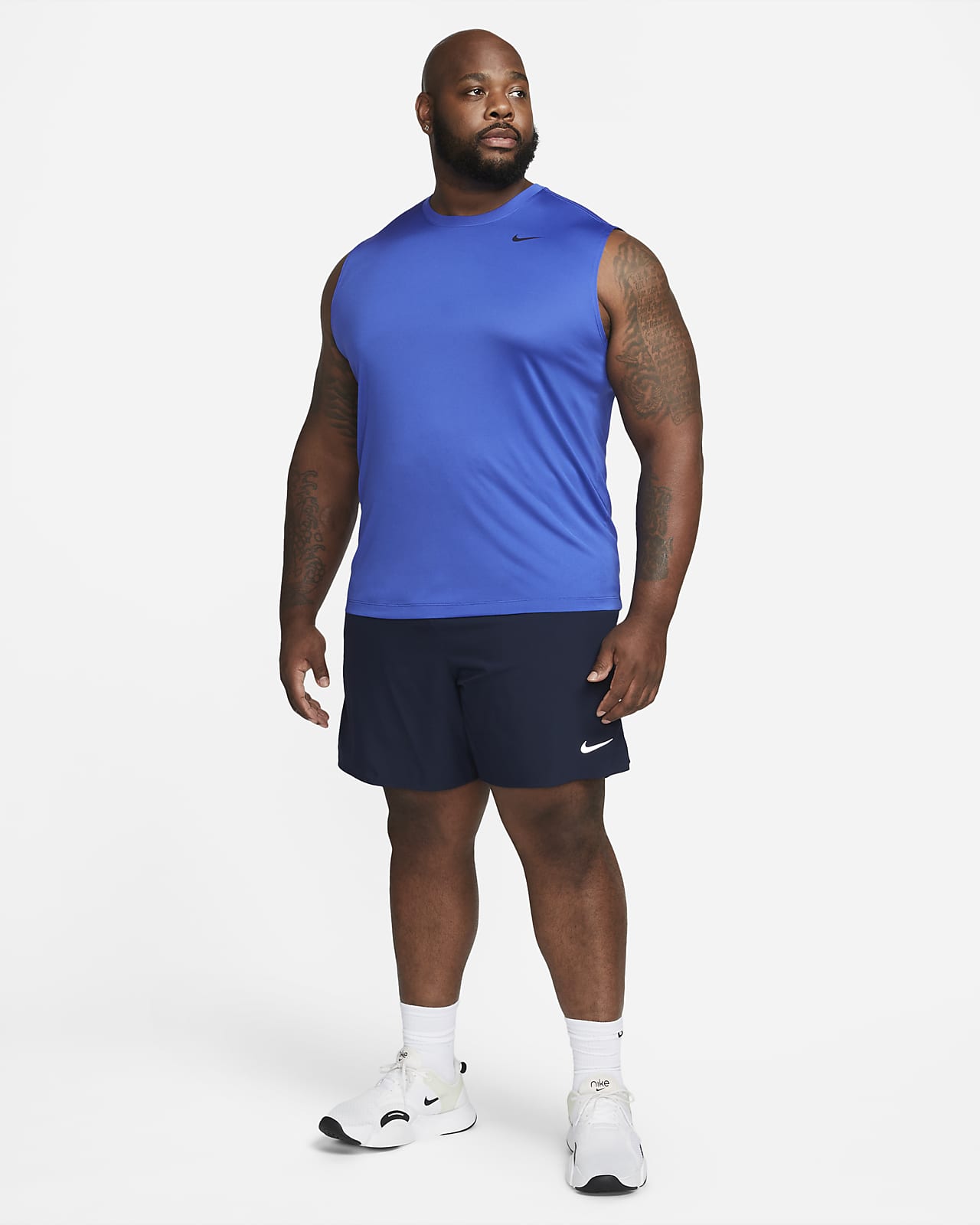 Nike Dri-fit Hooded Men's Sleeveless Training Top in Black for Men