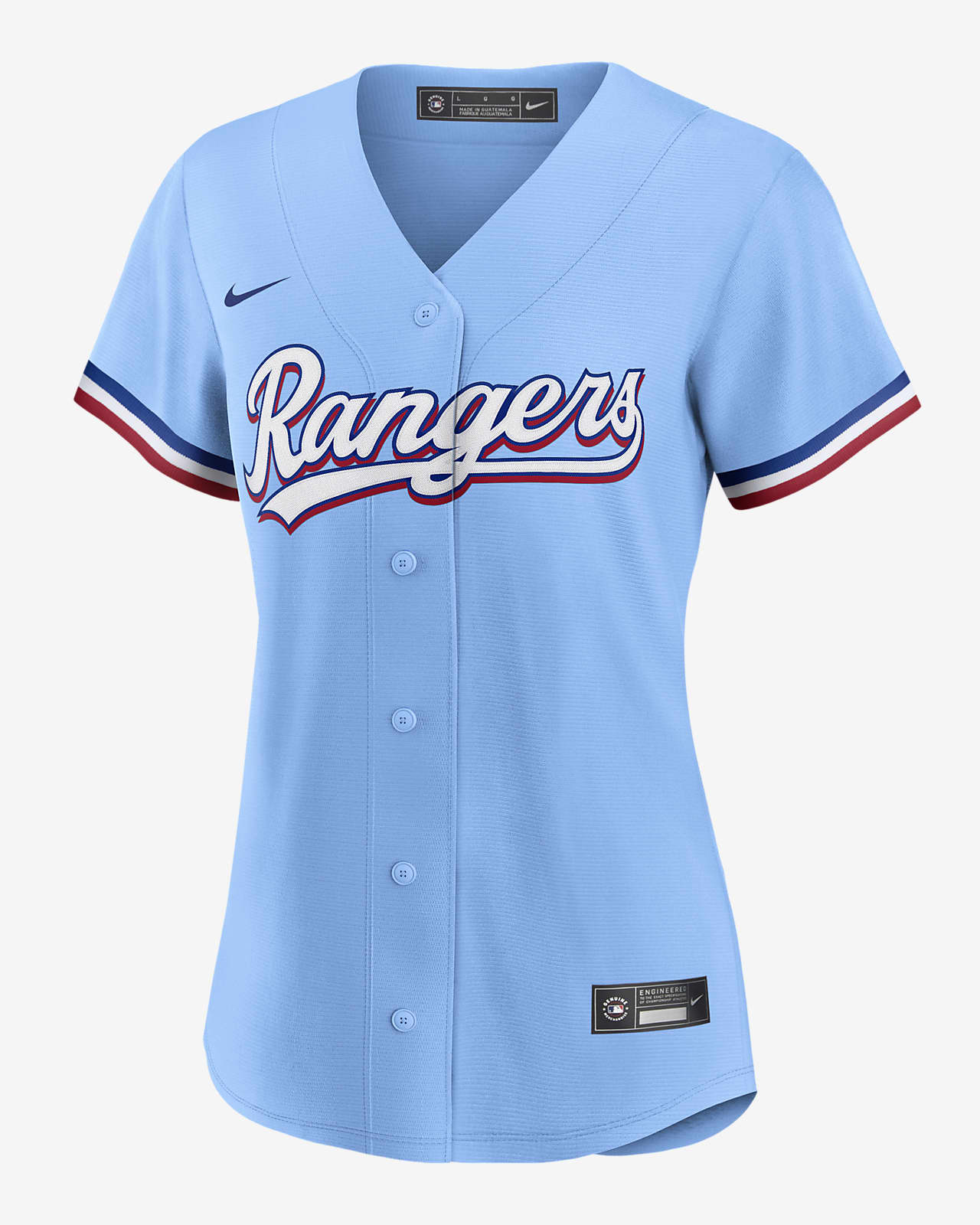 texas rangers powder blue jersey