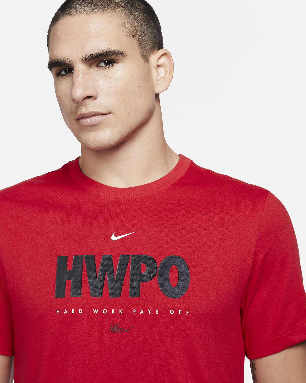 beskydning Give tjene Nike Dri-FIT "HWPO" Men's Training T-Shirt. Nike.com